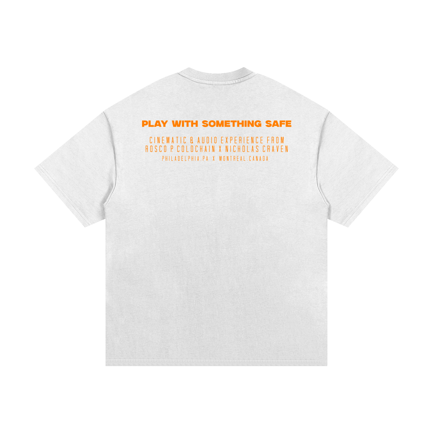 Abstract Sco Heavyweight Cotton T-Shirt